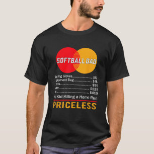 Camiseta Mi Hija Golpea A Mi Papá De Softball En Una Carrer