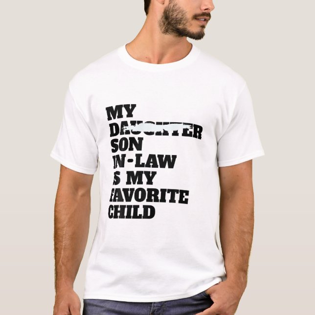 Camiseta Mi Hijo De Derecho Es Gracioso Para Mi Hijo Favori (Anverso)