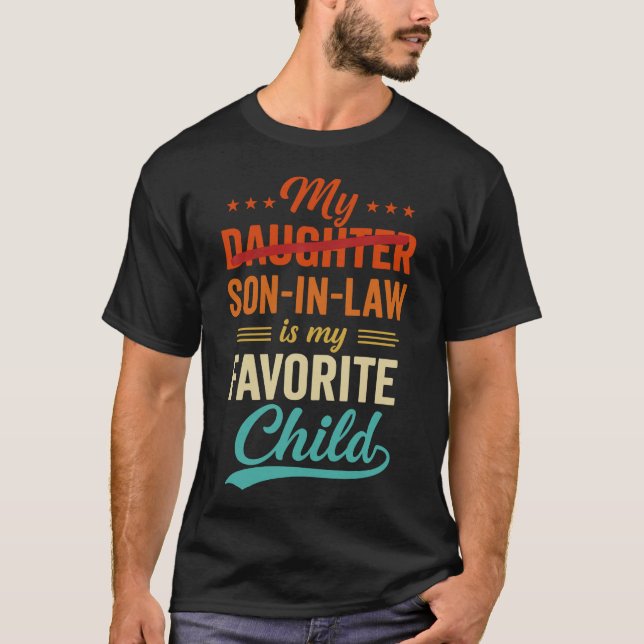 Camiseta Mi Hijo De Derecho Es Mi Día Favorito De Los Padre (Anverso)