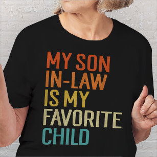 Camiseta Mi Hijo De Derecho Es Mi Familia Alegre Favorita