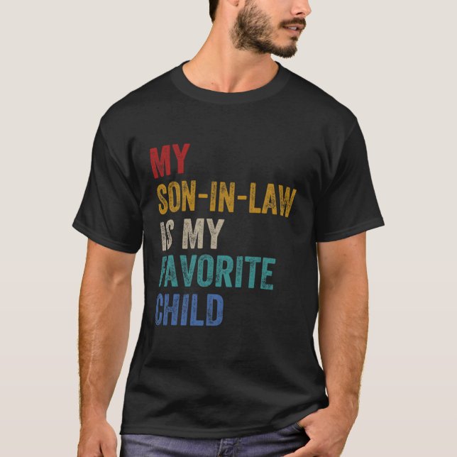 Camiseta Mi Hijo De Derecho Es Mi Familia Infantil Favorita (Anverso)
