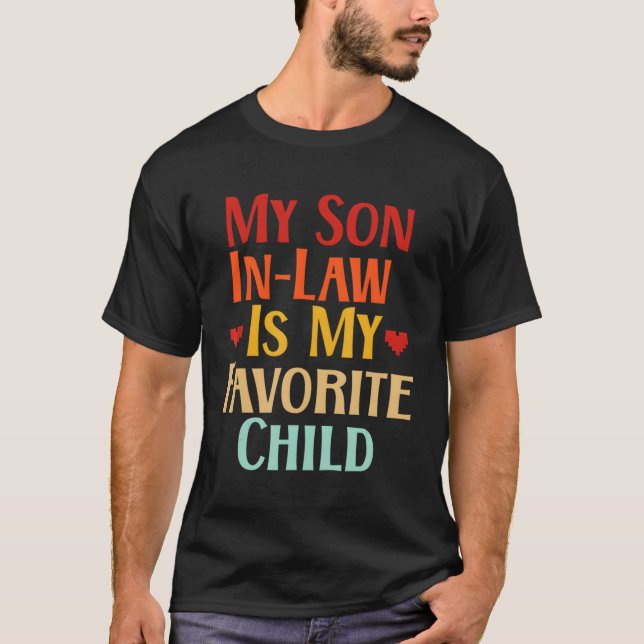 Camiseta Mi Hijo De Derecho Es Mi Familia Infantil Favorita (Anverso)