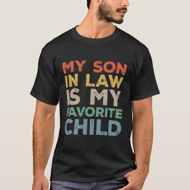 Camiseta Mi Hijo De Derecho Es Mi Familia Infantil Favorita (Anverso)