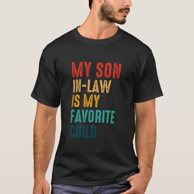 Camiseta Mi Hijo De Derecho Es Mi Hijo Favorito. (Anverso)