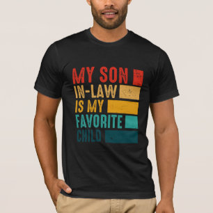 Camiseta Mi Hijo De Derecho Es Mi Hijo Favorito.