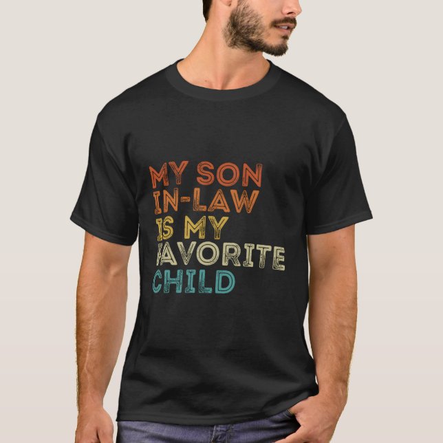 Camiseta Mi Hijo De Derecho Es Mi Hijo Favorito. (Anverso)