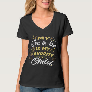 CAMISETA MI HIJO DE DERECHO ES MI HIJO FAVORITO DE MADRE EN