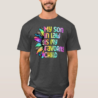 Camiseta Mi Hijo De Derecho Es Mi Hijo Favorito Girasol