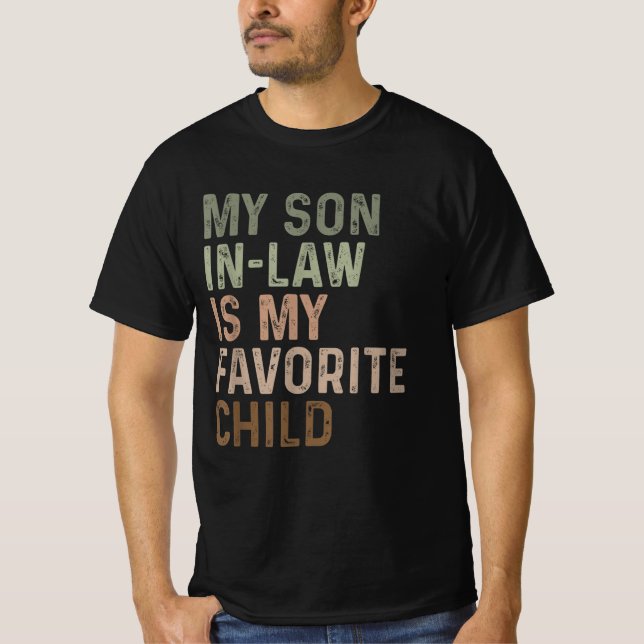 Camiseta Mi Hijo De Derecho Es Mi Humor Gracioso Infantil F (Anverso)