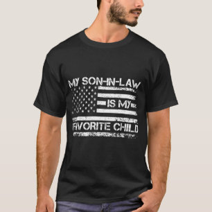 Camiseta Mi Hijo De Derecho Es Mi Menor Favorito Bandera Am