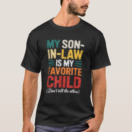 Camiseta Mi Hijo De Derecho Es Mi Retro Infantil Favorito