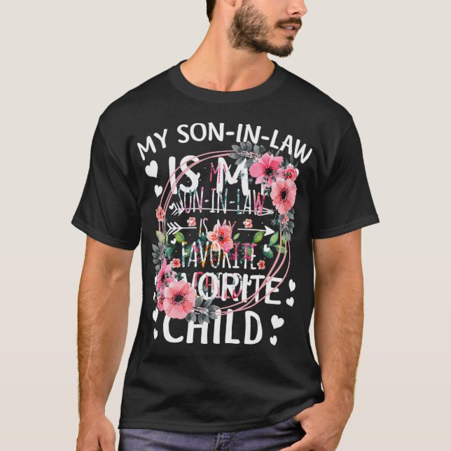 Camiseta Mi Hijo De Derecho Es Mi Suegra Favorita M (Anverso)