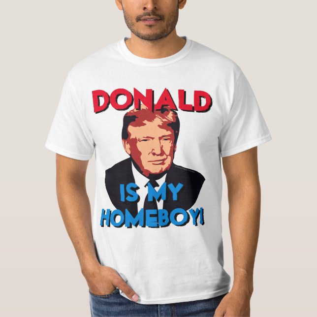 Camiseta Mi hijo Donald Trump como presidente (Anverso)