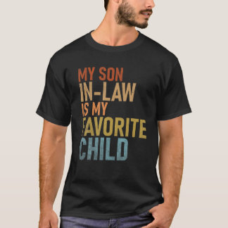 Camiseta Mi Hijo En Derecho Es Mi Hijo Favorito Hu Familia 
