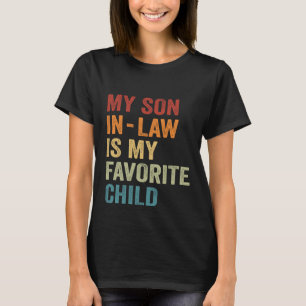 Camiseta Mi Hijo En La Ley Es Mi Favorito Niño Divertido Re