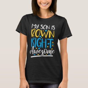 Camiseta Mi hijo es absolutamente increíble Conciencia del