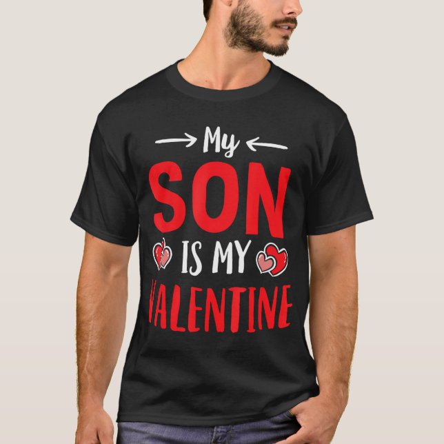Camiseta Mi Hijo Es Mi Madre Valentina Cute Madre Mamá Vale (Anverso)