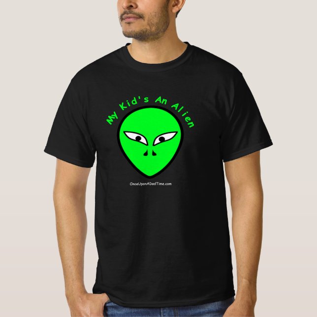Camiseta Mi hijo es un extranjero (Anverso)
