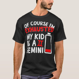 Camiseta Mi Hijo Es Un Gemini Gemini Cumpleaños Zodiac