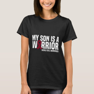 Camiseta Mi hijo es un guerrero con una célula de níquel bo