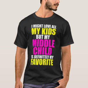 Camiseta Mi Hijo Medio Es Mi Favorito - Divertido Padre Fav
