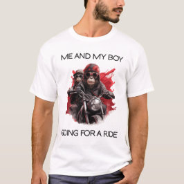Camiseta Mi hijo y yo vamos a dar un paseo