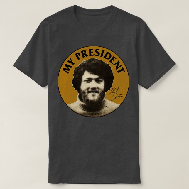 Camiseta Mi Hippie BILL CLINTON (Diseño del anverso)