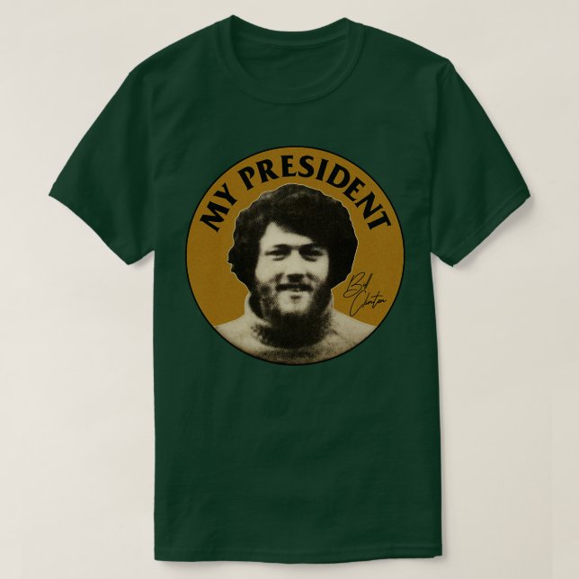 Camiseta Mi Hippie BILL CLINTON (Diseño del anverso)