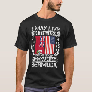 Camiseta Mi Historia Comenzó En Bermudas