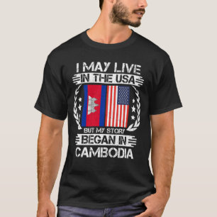 Camiseta Mi Historia Comenzó En Camboya