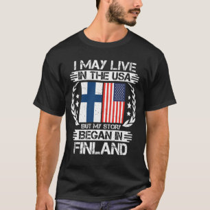 Camiseta Mi Historia Comenzó En Finlandia
