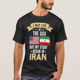 Camiseta Mi historia comenzó en irán