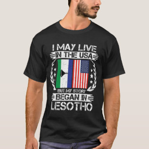 Camiseta Mi Historia Comenzó En Lesoto