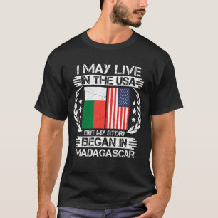 Camiseta Mi Historia Comenzó En Madagascar