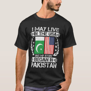 Camiseta Mi historia comenzó en Pakistán
