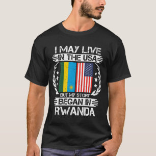 Camiseta Mi Historia Comenzó En Ruanda