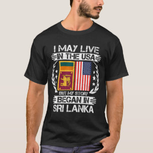 Camiseta Mi historia comenzó en Sri Lanka