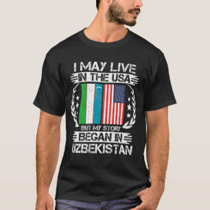 Camiseta Mi Historia Comenzó En Uzbekistán