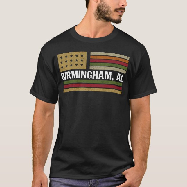 Camiseta Mi historia empieza en BIRMINGHAM AL (Anverso)