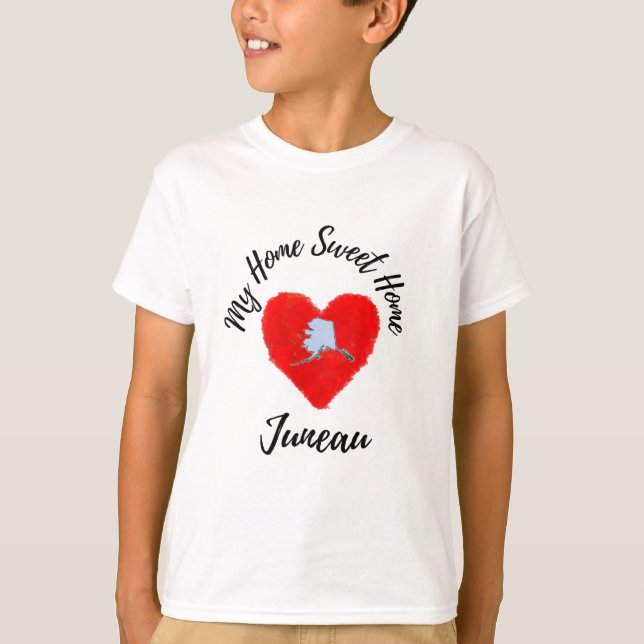 Camiseta Mi Hogar Dulce Hogar Juneau (Anverso)