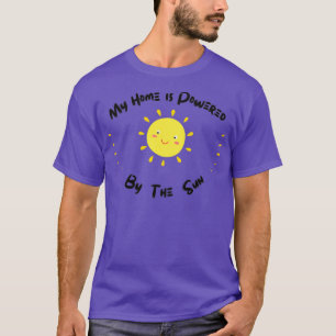 Camiseta Mi hogar está alimentado por el sol 19