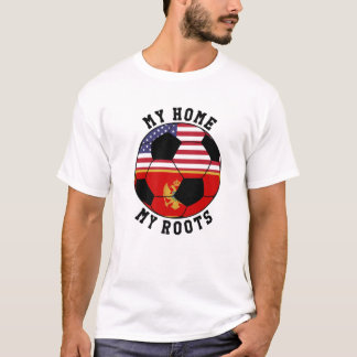 Camiseta Mi Hogar Mis Raíces Montenegro Bandera Fútbol