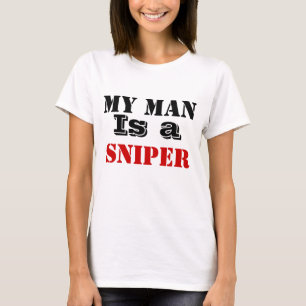 Camiseta Mi hombre es un francotirador