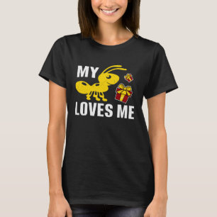 Camiseta Mi hormiga me ama  Tía y sobrino familia Sobrina j
