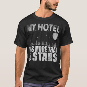 Camiseta Mi Hotel Tiene Más De 5 Estrellas De Bushcraft Al 