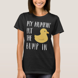 Camiseta Mi Humpin Puso El Golpe En Baby Shower Pregnant Wo