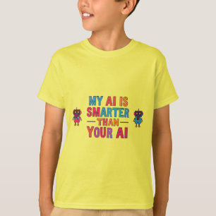 Camiseta mi ia es más inteligente
