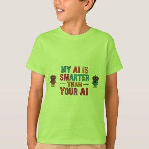 Camiseta mi ia es más inteligente