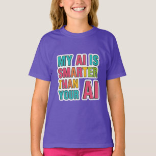 Camiseta Mi ia es más inteligente que tu ia