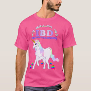 Camiseta Mi IBD Unicornio crea conciencia sobre la colitis